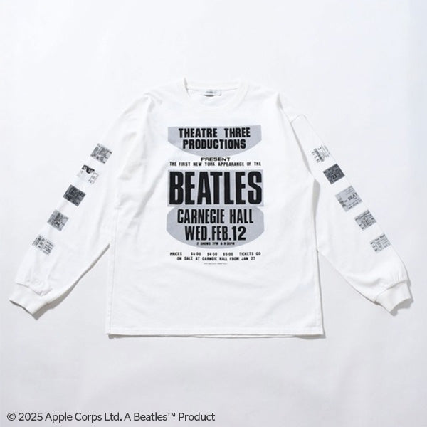 ザ・ビートルズ(THE BEATLES) CARNEGIE HALL ロングスリーブTシャツ 【ジョンブル/JOHNBULL】