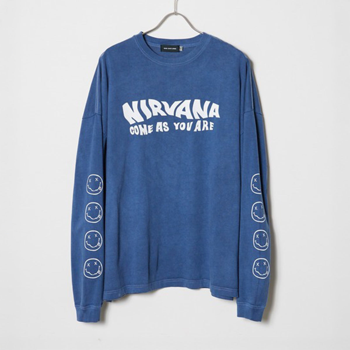 ニルヴァーナ(NIRVANA) NEVER MINDロゴ ロングスリーブTシャツ【グッドロックスピード/GOOD ROCK SPEED】