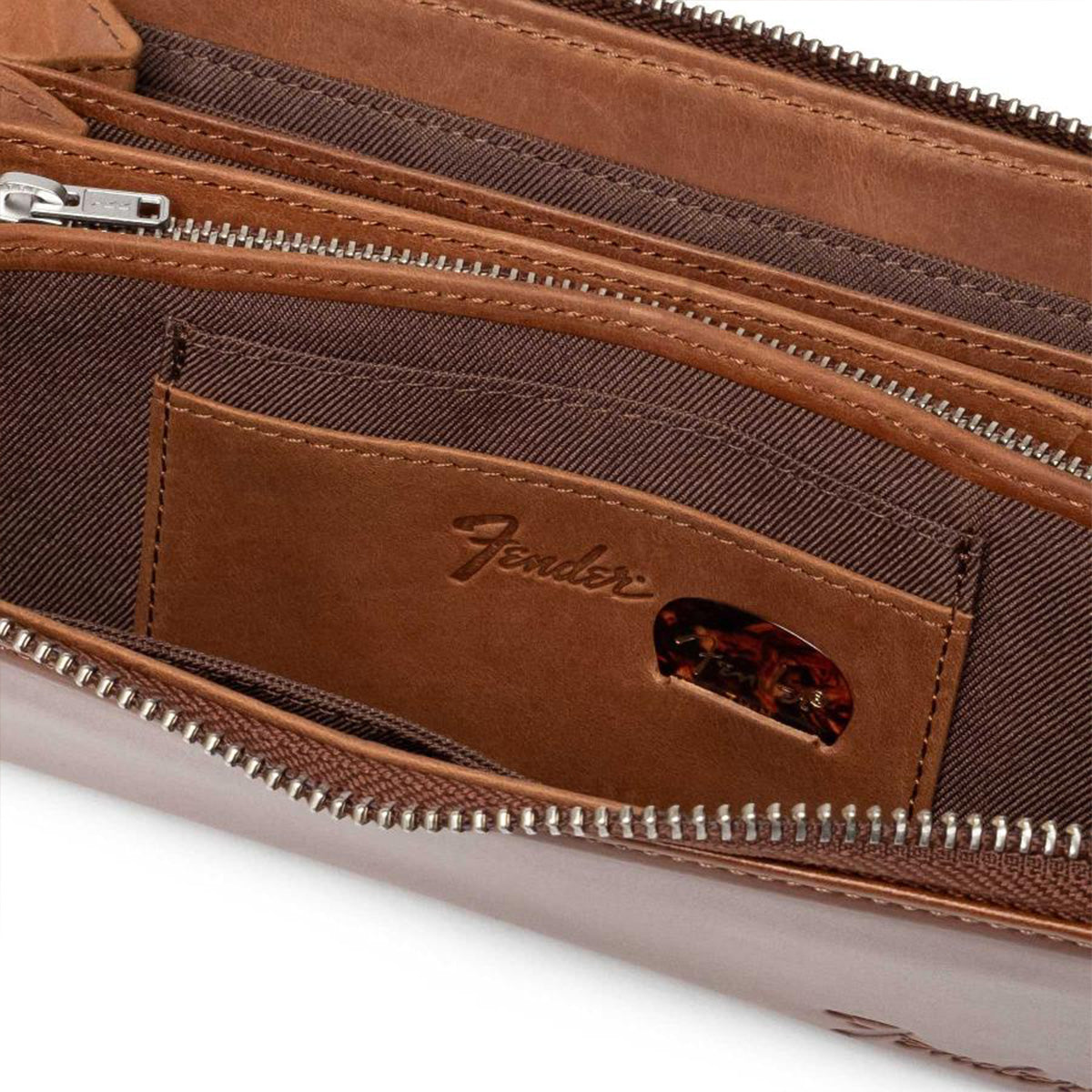【フェンダー/FENDER】 ウォレットコード付きL型ファスナー長財布