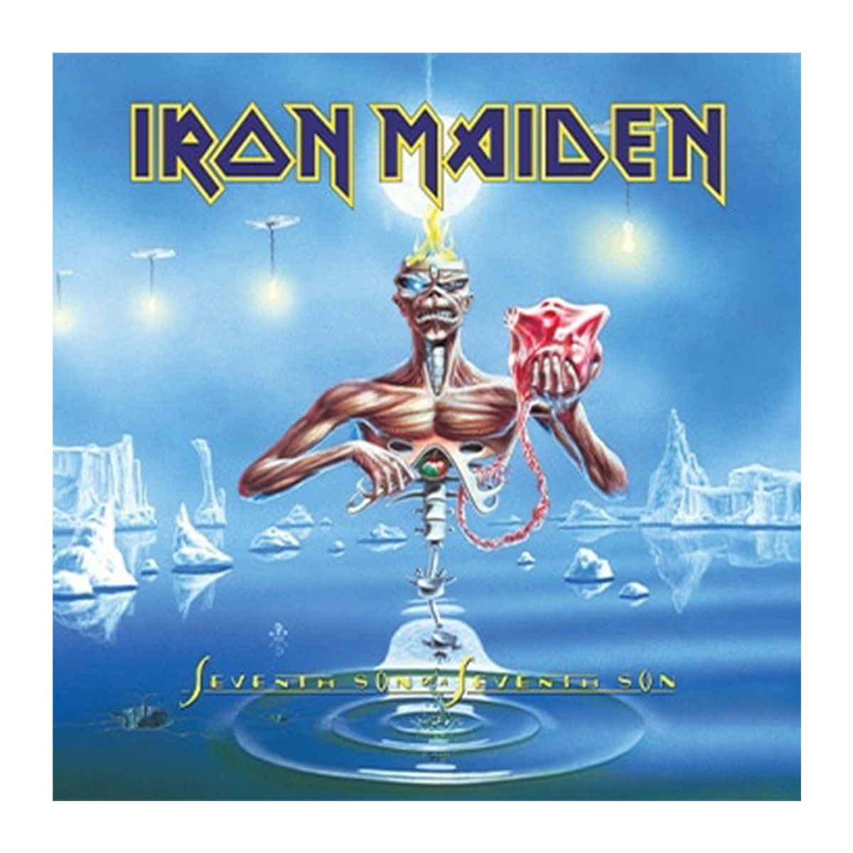 【ラウド・アイウエア/LOUD EYEWEAR】IRON MAIDEN 「Seventh Son of a Seventh Son」 大判メガネ拭き