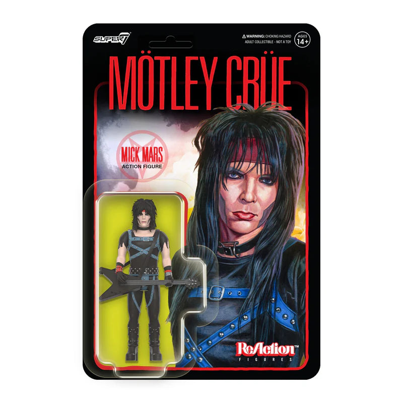 モトリー・クルー(MOTLEY CRUE) シャウト・アット・ザ・デヴィル: ミック・マーズ  【SUPER 7】リ・アクション