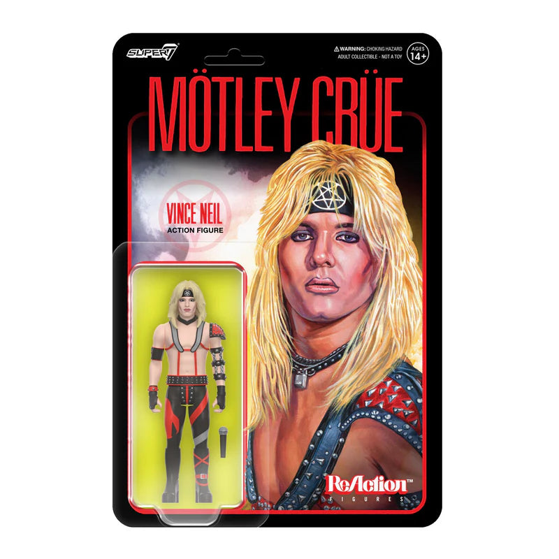 モトリー・クルー(MOTLEY CRUE) シャウト・アット・ザ・デヴィル: ヴィンス・ニール 【SUPER 7】リ・アクション