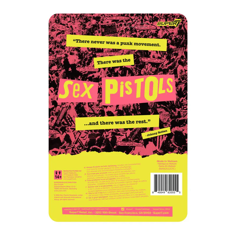 セックス・ピストルズ(SEX PISTOLS):シド・ヴィシャス 【SUPER 7】リ・アクション