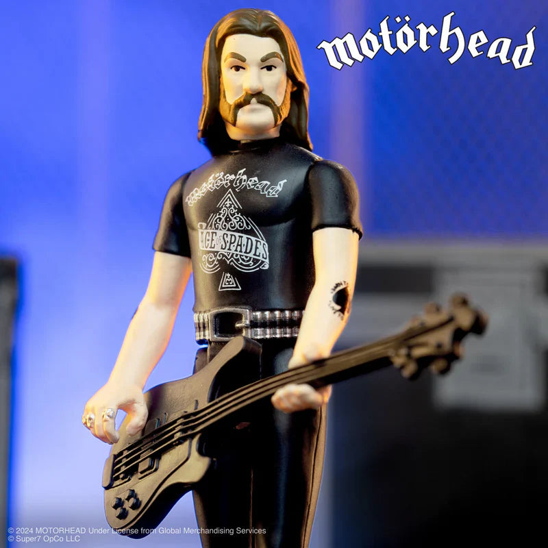 モーターヘッド(MOTORHEAD): レミー・キルミスター(エース・オブ・スペード ver.)  【SUPER 7】リ・アクション