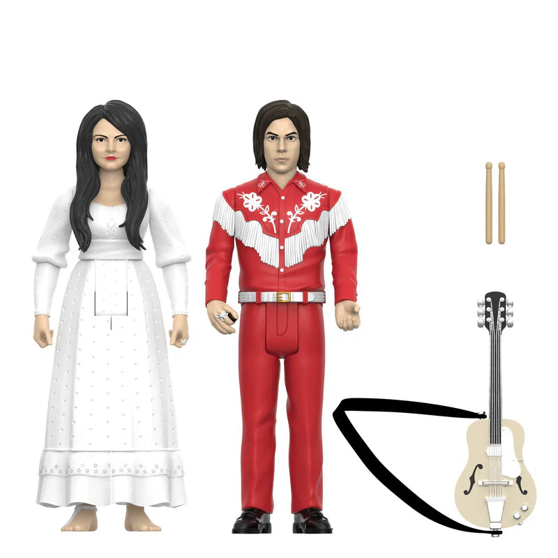 リ・アクション/ THE WHITE STRIPES ジャック・ホワイト&メグ・ホワイト 2PK Elephant ver.