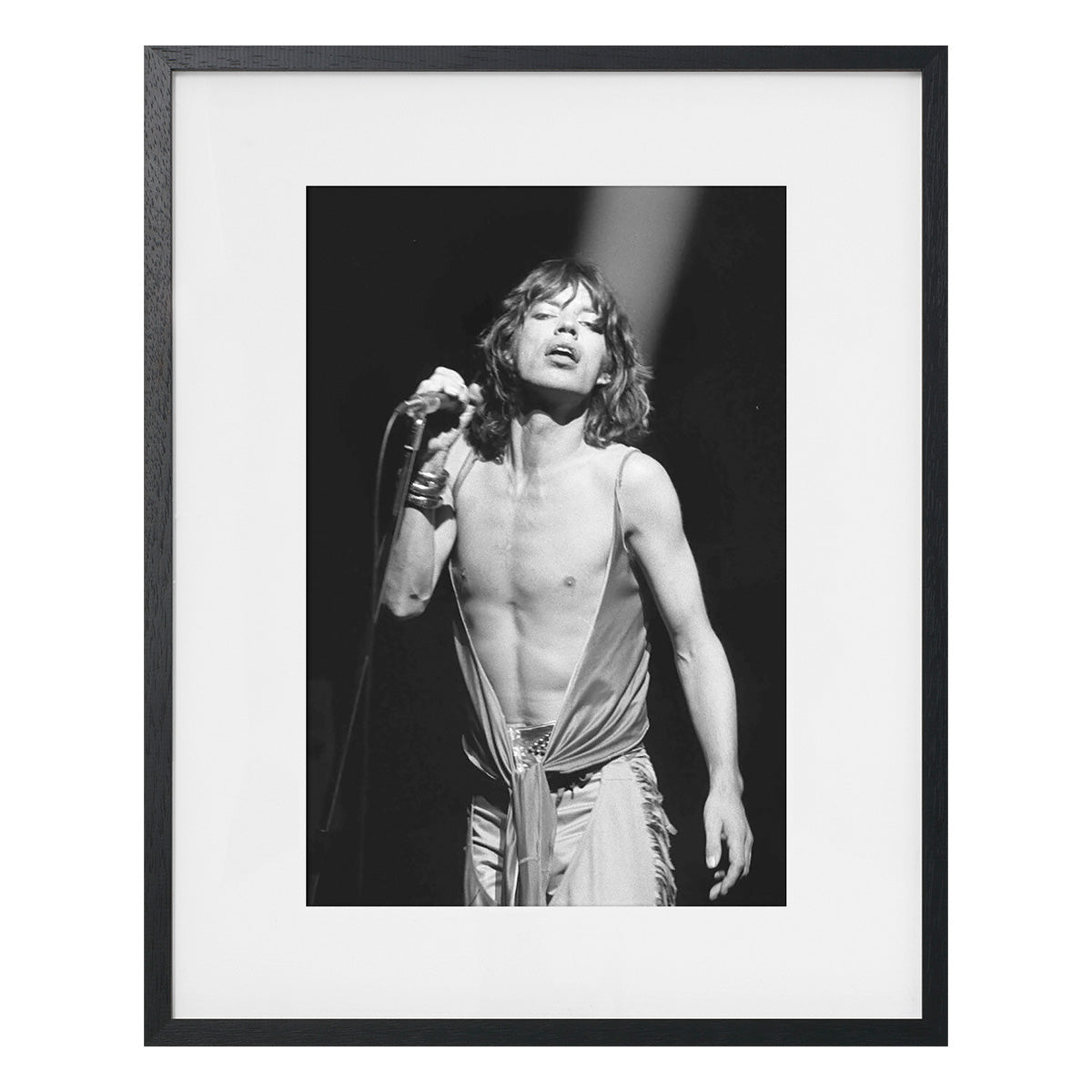 MICK JAGGER SUR SCENE A FRANCFORT EN 1976(フレームセット)【YELLOWKORNER】