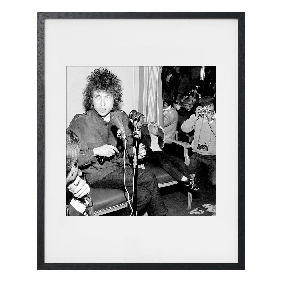 BOB DYLAN DURING A PRESS CONFERENCE 1966(フレームセット)【YELLOWKORNER】ボブ・ディラン