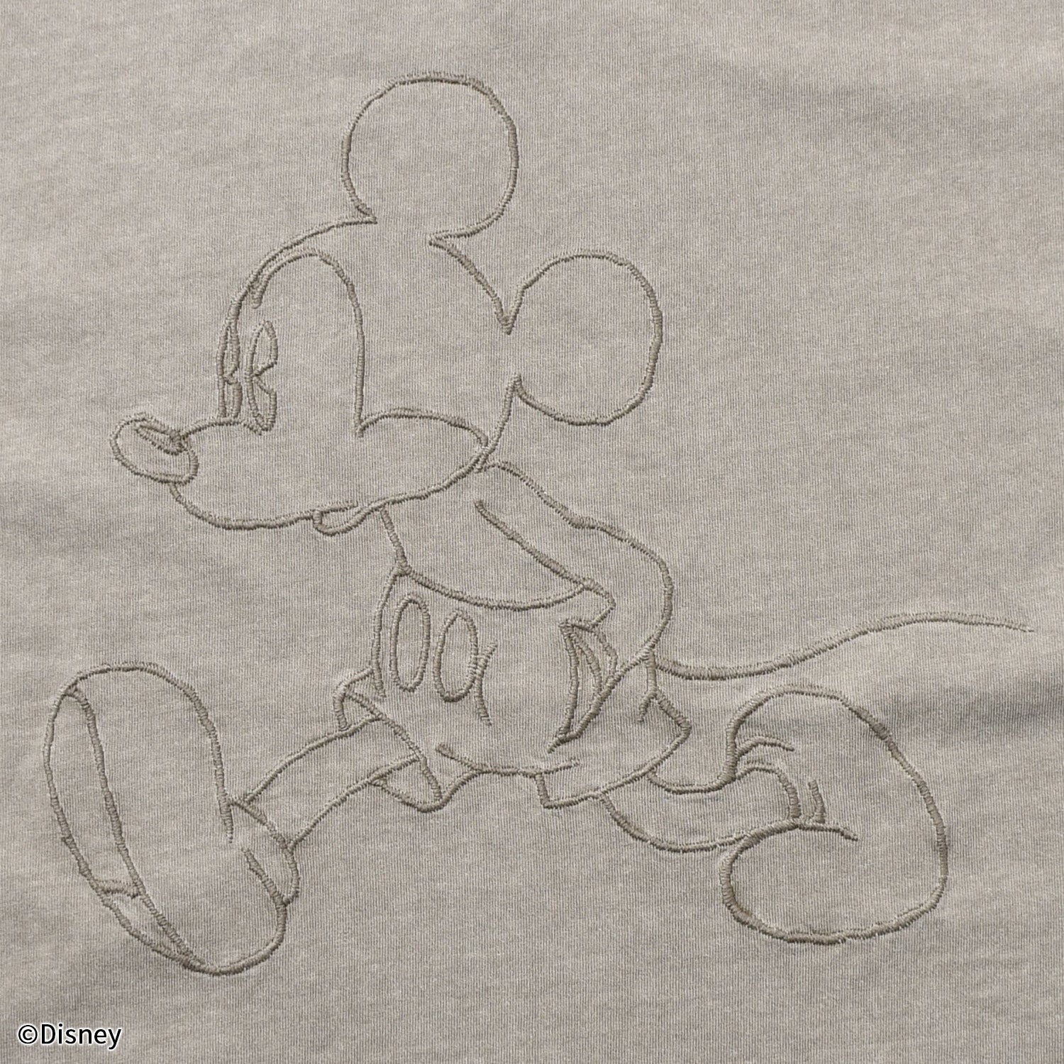 【ディズニー/Disney】ミッキー・マウスTシャツ(刺繍)