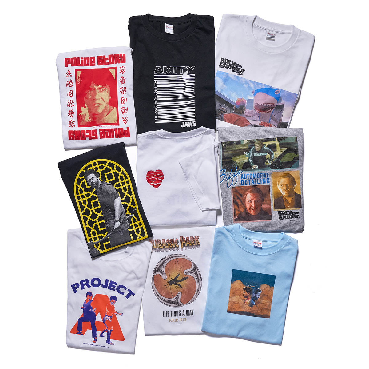 映画 『バック・トゥ・ザ・フューチャー』 グラフィック Tシャツ 色んなビフ