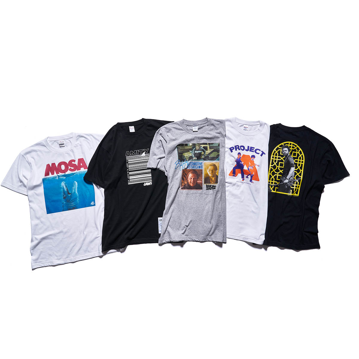 映画 『バック・トゥ・ザ・フューチャー』 グラフィック Tシャツ 色んなビフ