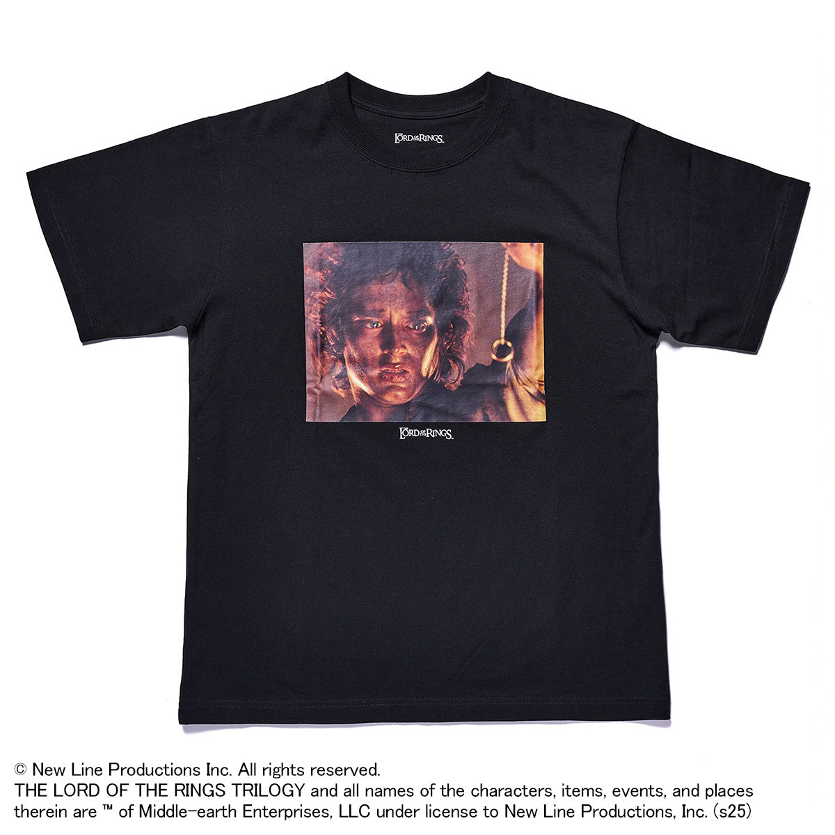 映画『ロード・オブ・ザ・リング』グラフィック Tシャツ 指輪を滅ぼす者