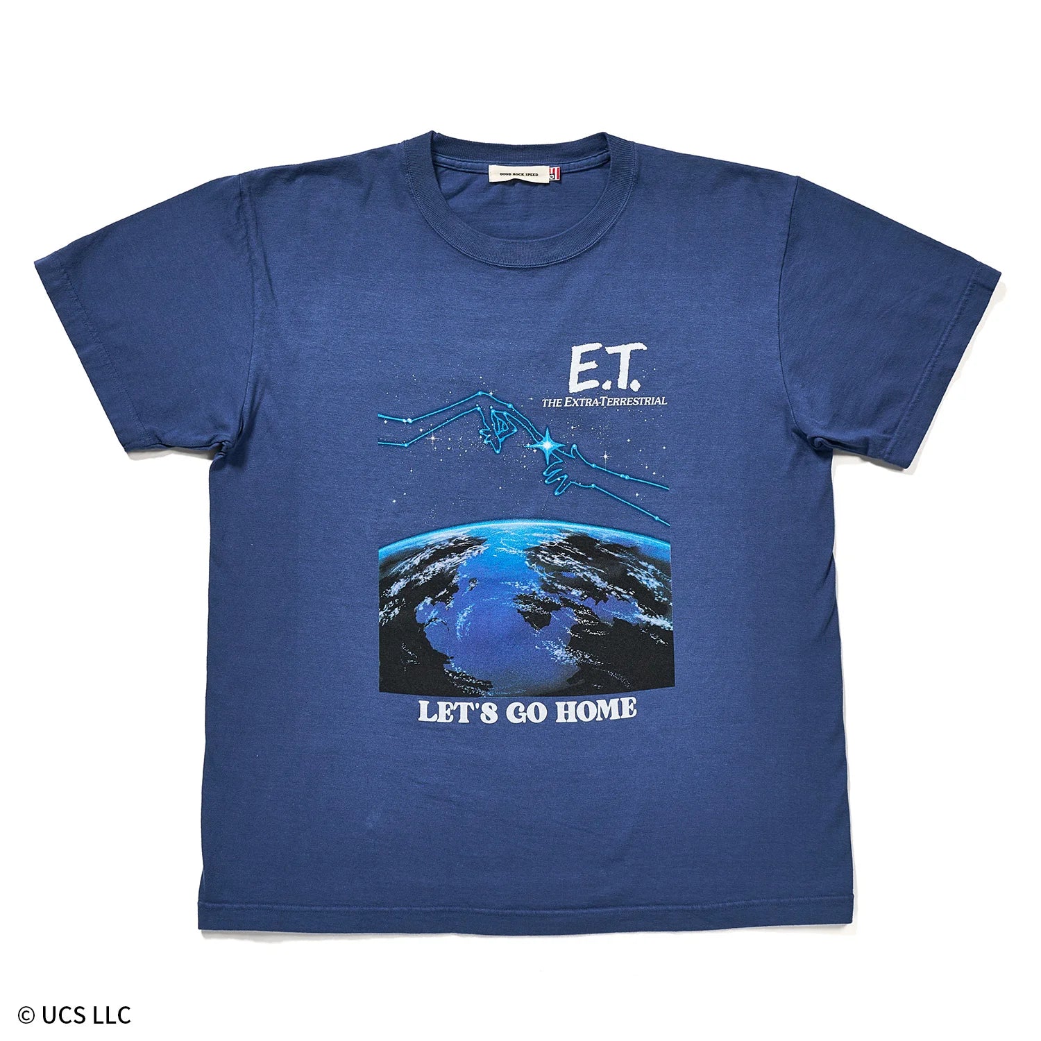 映画『E.T.』グラフィック Tシャツ うちへ帰ろう