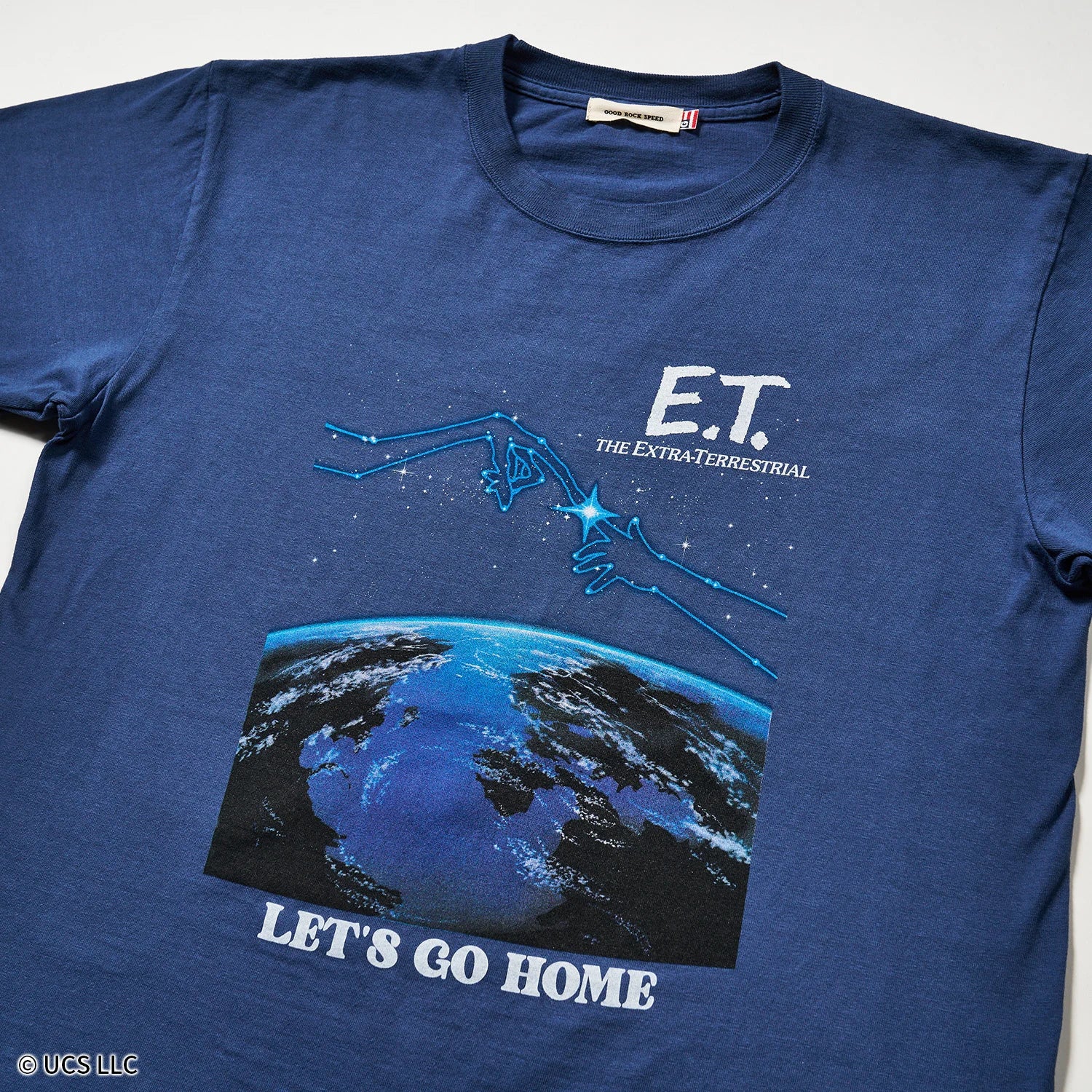 映画『E.T.』グラフィック Tシャツ うちへ帰ろう