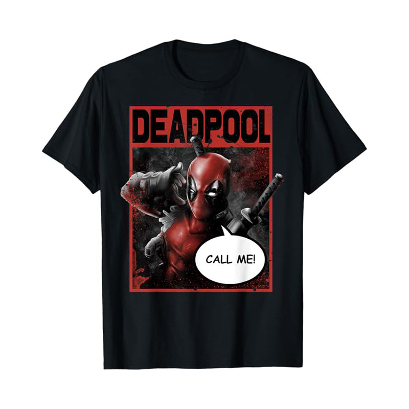 【マーベル/MARVEL】 デッドプールTシャツ