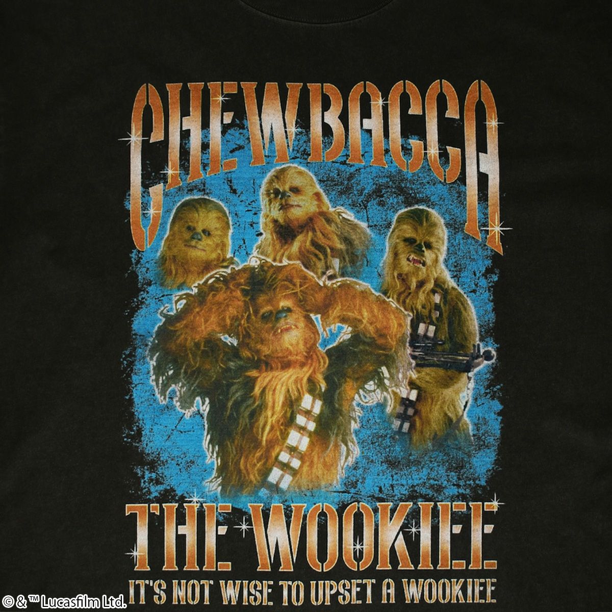 映画『スター・ウォーズ』チューバッカ Tシャツ(PONEYCOMB TOKYO)