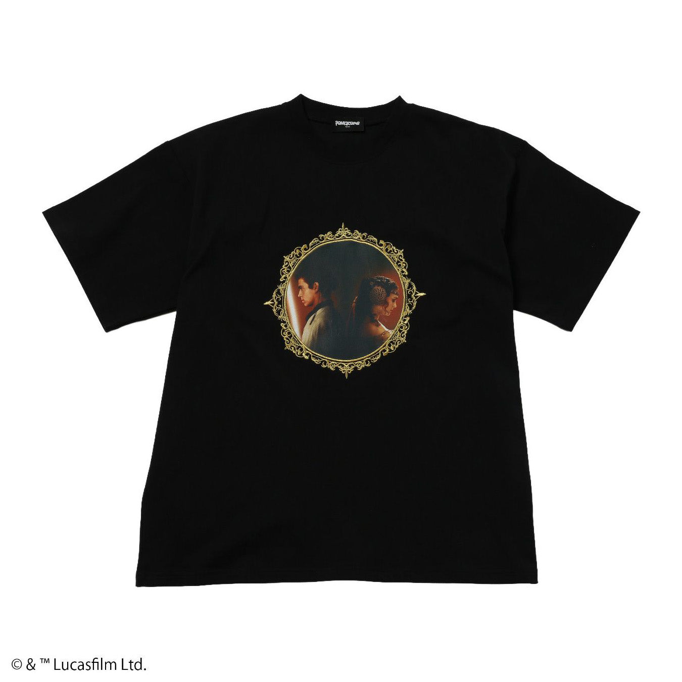 映画『スター・ウォーズ』アナキン・スカイウォーカー&パドメ・アミダラ Tシャツ(PONEYCOMB TOKYO)