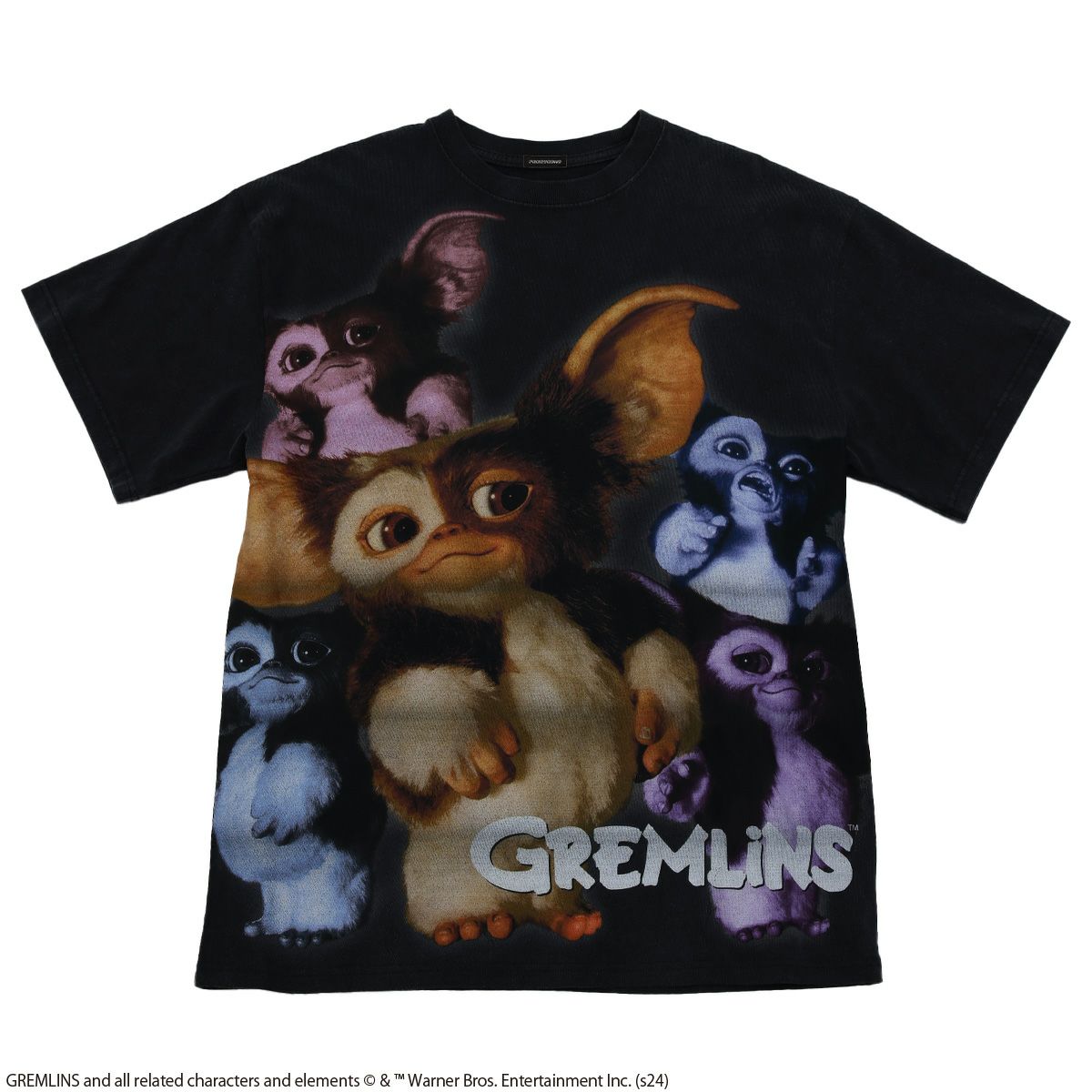 映画『グレムリン』ギズモ ヴィンテージ加工Tシャツ(PONEYCOMB TOKYO)