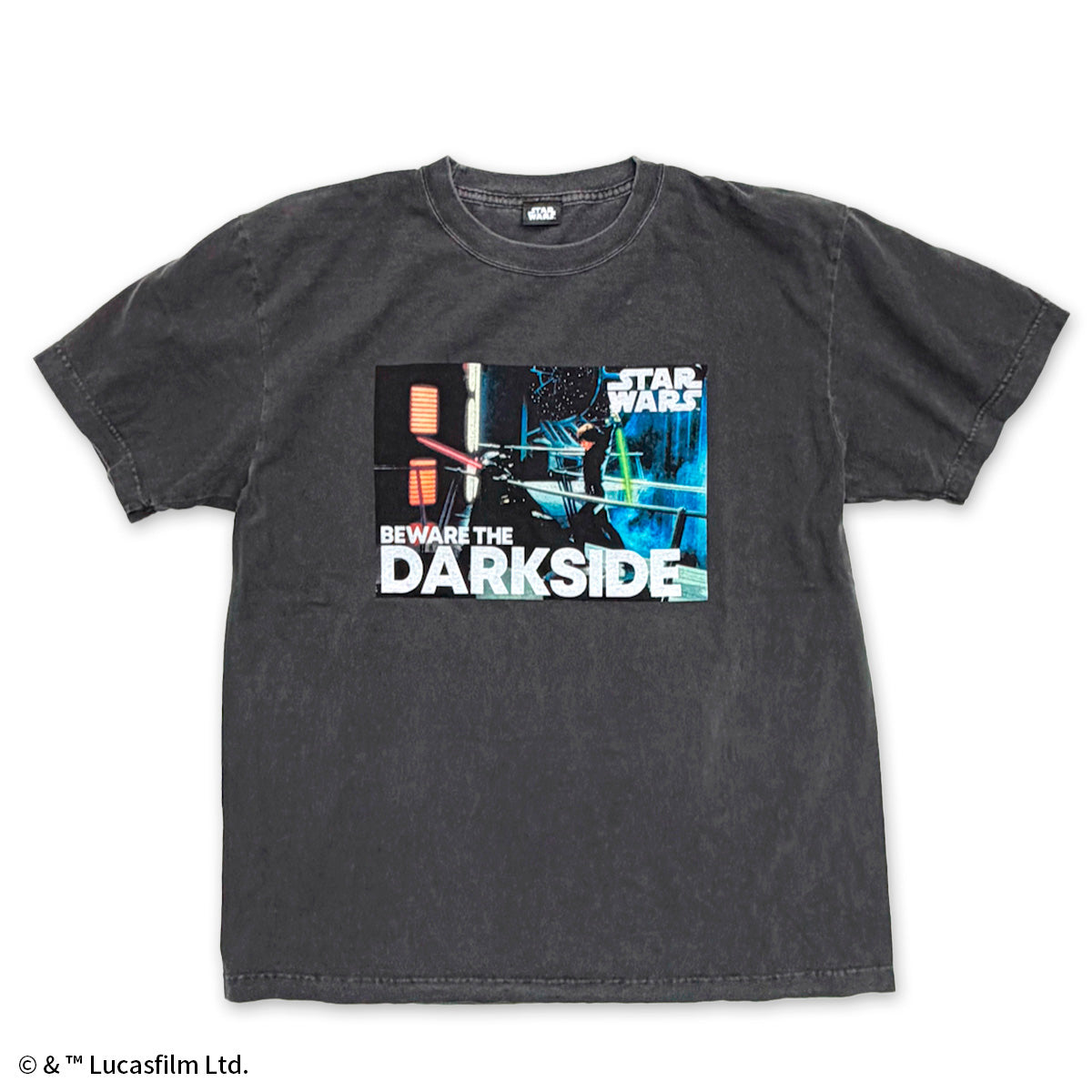 映画『スター・ウォーズ』 グラフィックTシャツ BEWARE THE DARKSIDE