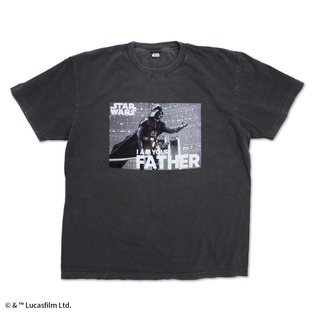 映画『スター・ウォーズ』 グラフィックTシャツ I AM YOUR FATHER