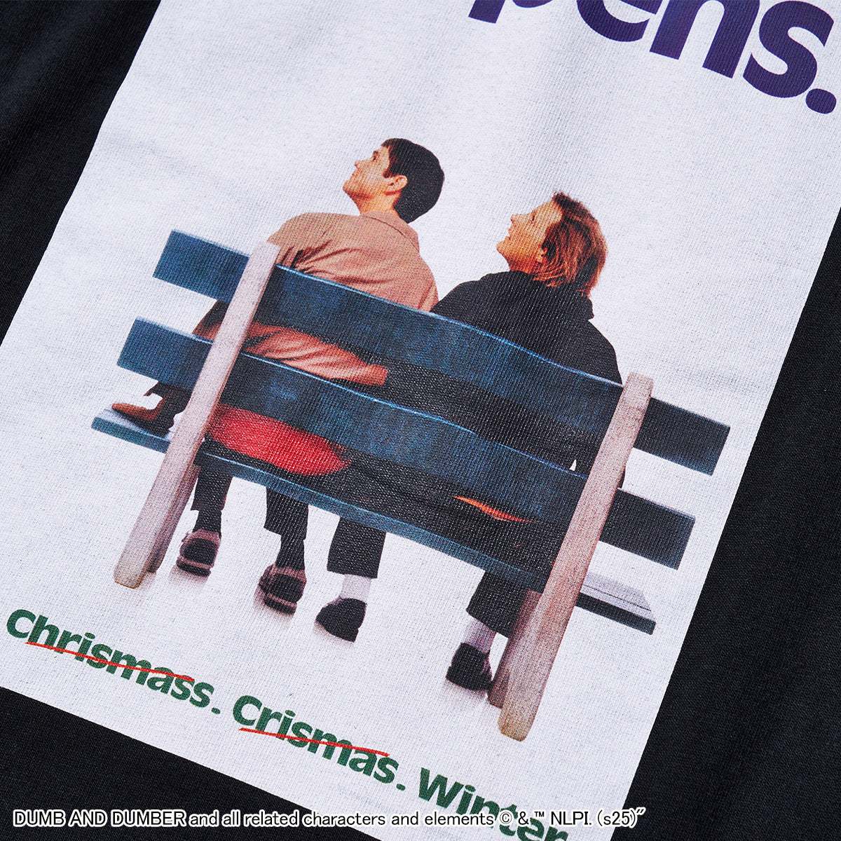 映画『ジム・キャリーはMr.ダマー』グラフィック ロングスリーブTシャツ