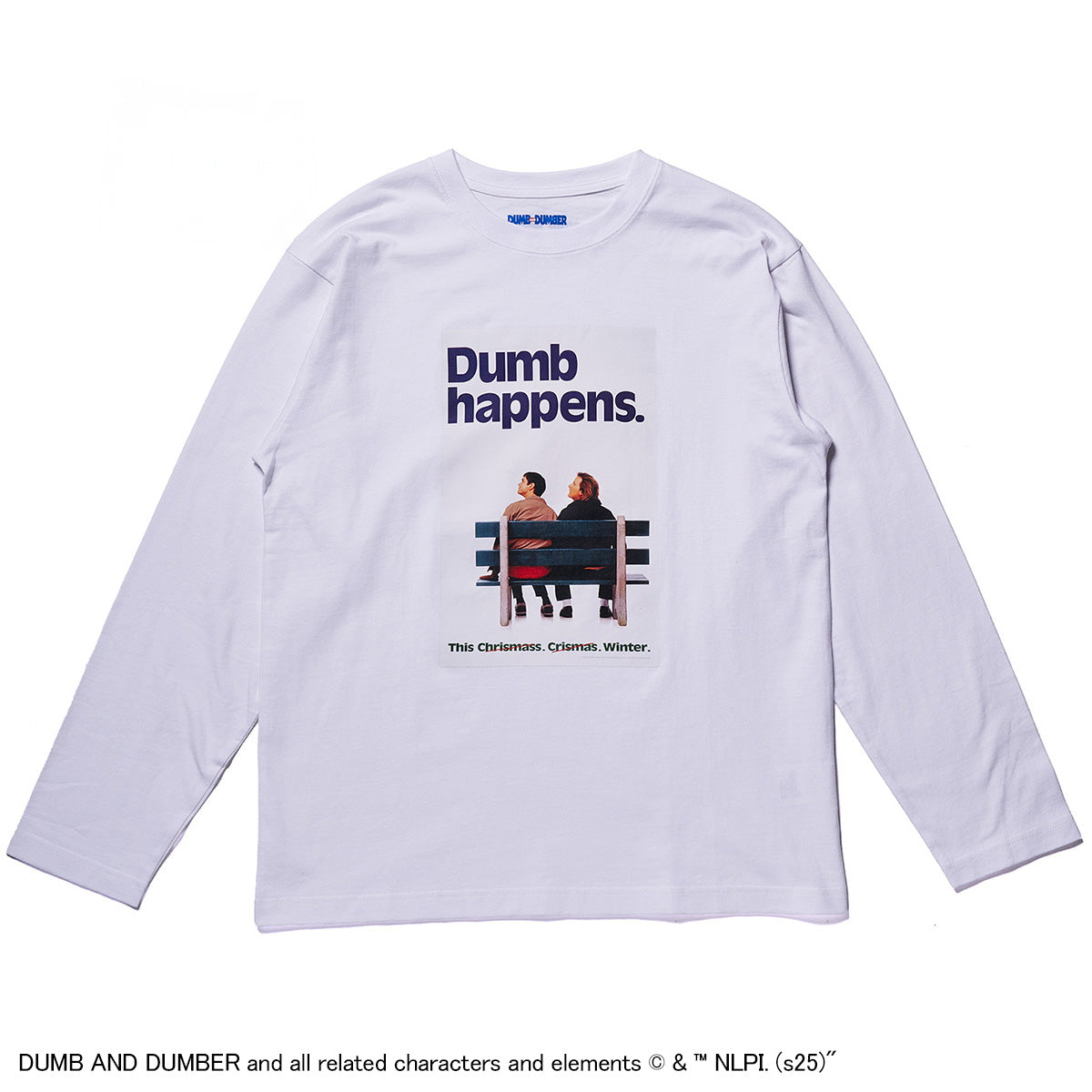 映画『ジム・キャリーはMr.ダマー』グラフィック ロングスリーブTシャツ