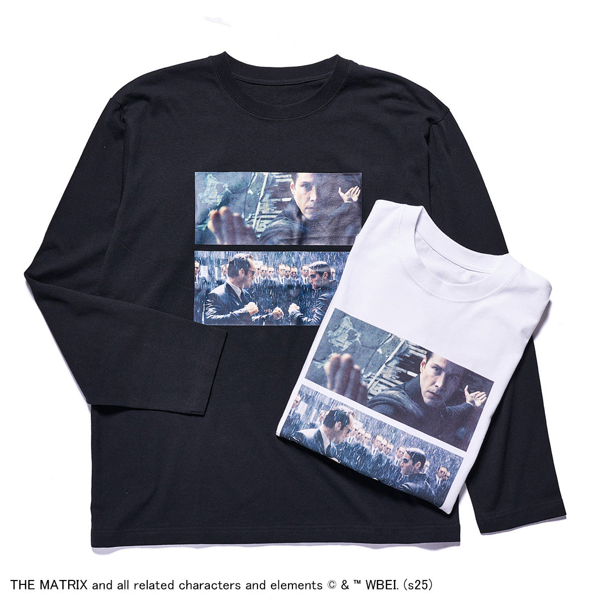 映画『マトリックス』グラフィック ロングスリーブTシャツ 最終決戦