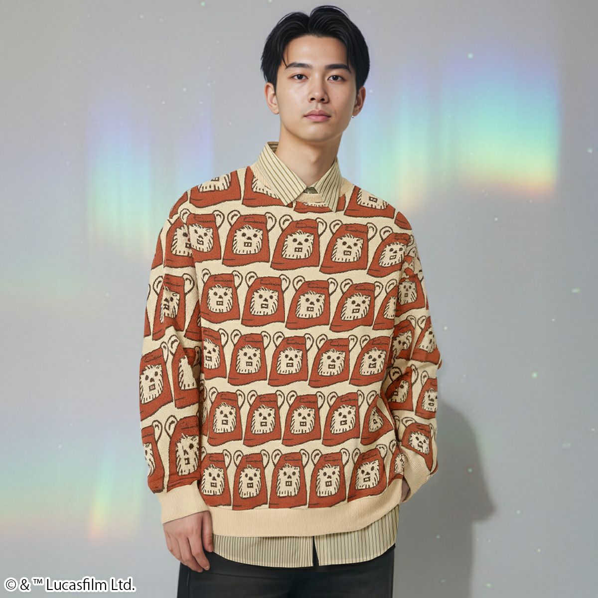 映画『スター・ウォーズ』イウォーク ジャガードニット(PONEYCOMB TOKYO)