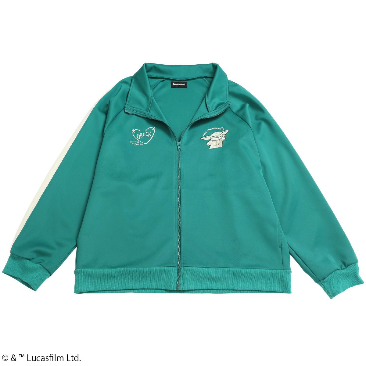 スター・ウォーズドラマ『マンダロリアン』グローグー トラックジャケット(PONEYCOMB TOKYO)