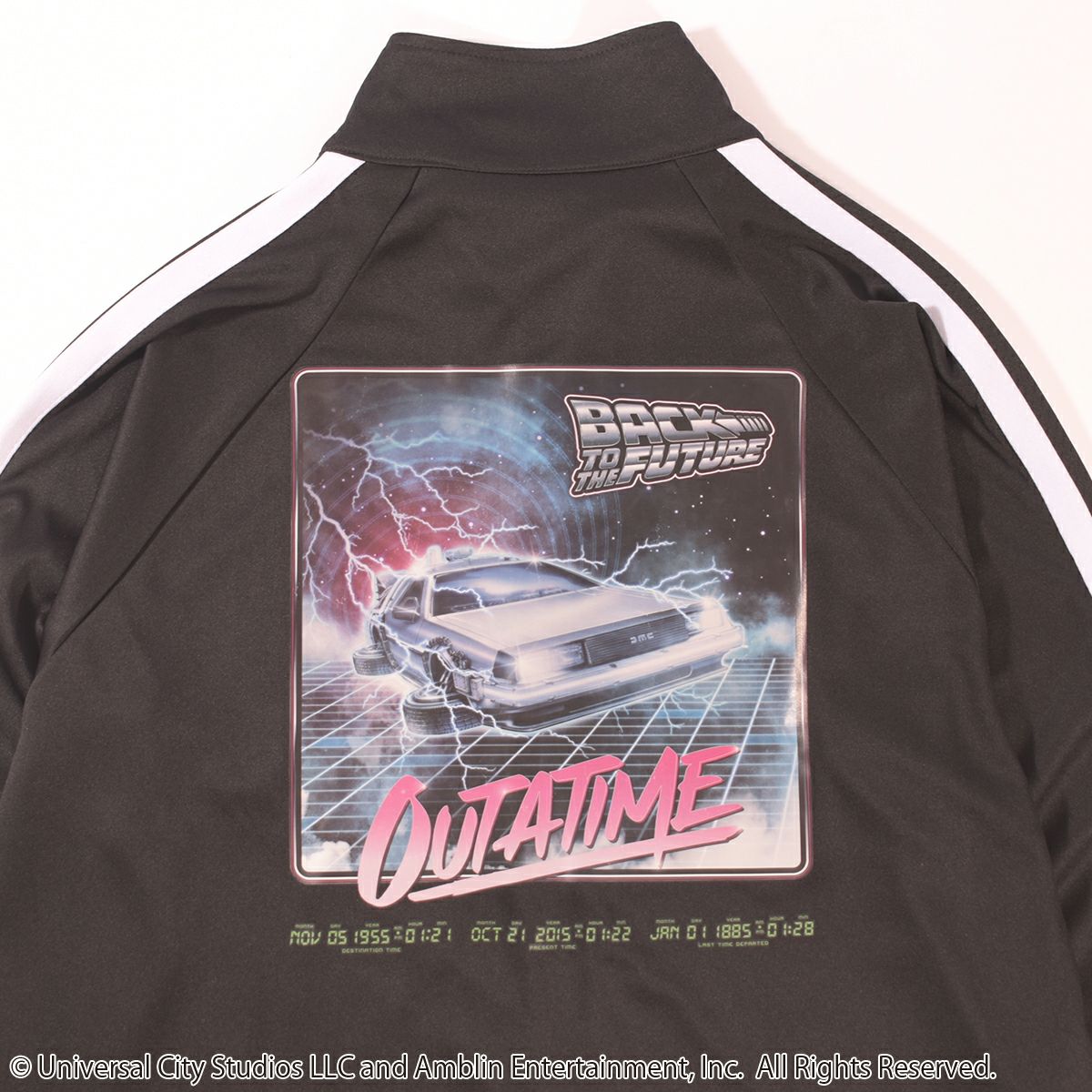 映画『バック・トゥ・ザ・フューチャー』トラックジャケット(PONEYCOMB TOKYO)