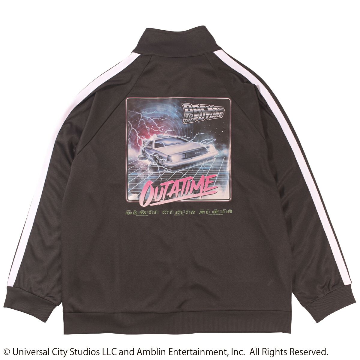 映画『バック・トゥ・ザ・フューチャー』トラックジャケット(PONEYCOMB TOKYO)