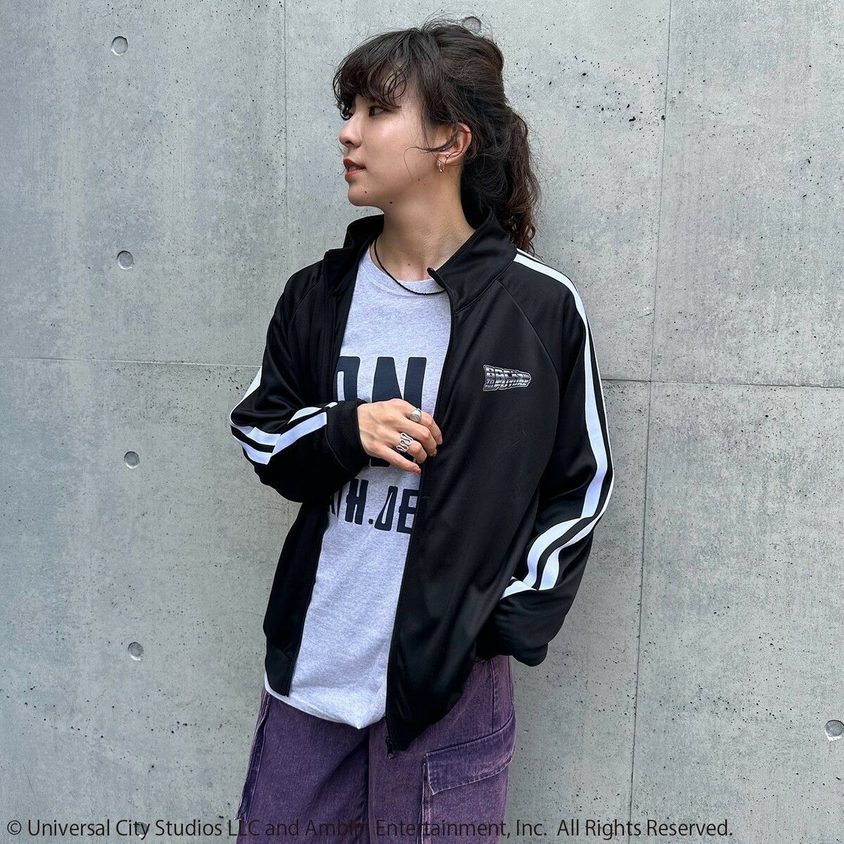 映画『バック・トゥ・ザ・フューチャー』トラックジャケット(PONEYCOMB TOKYO)