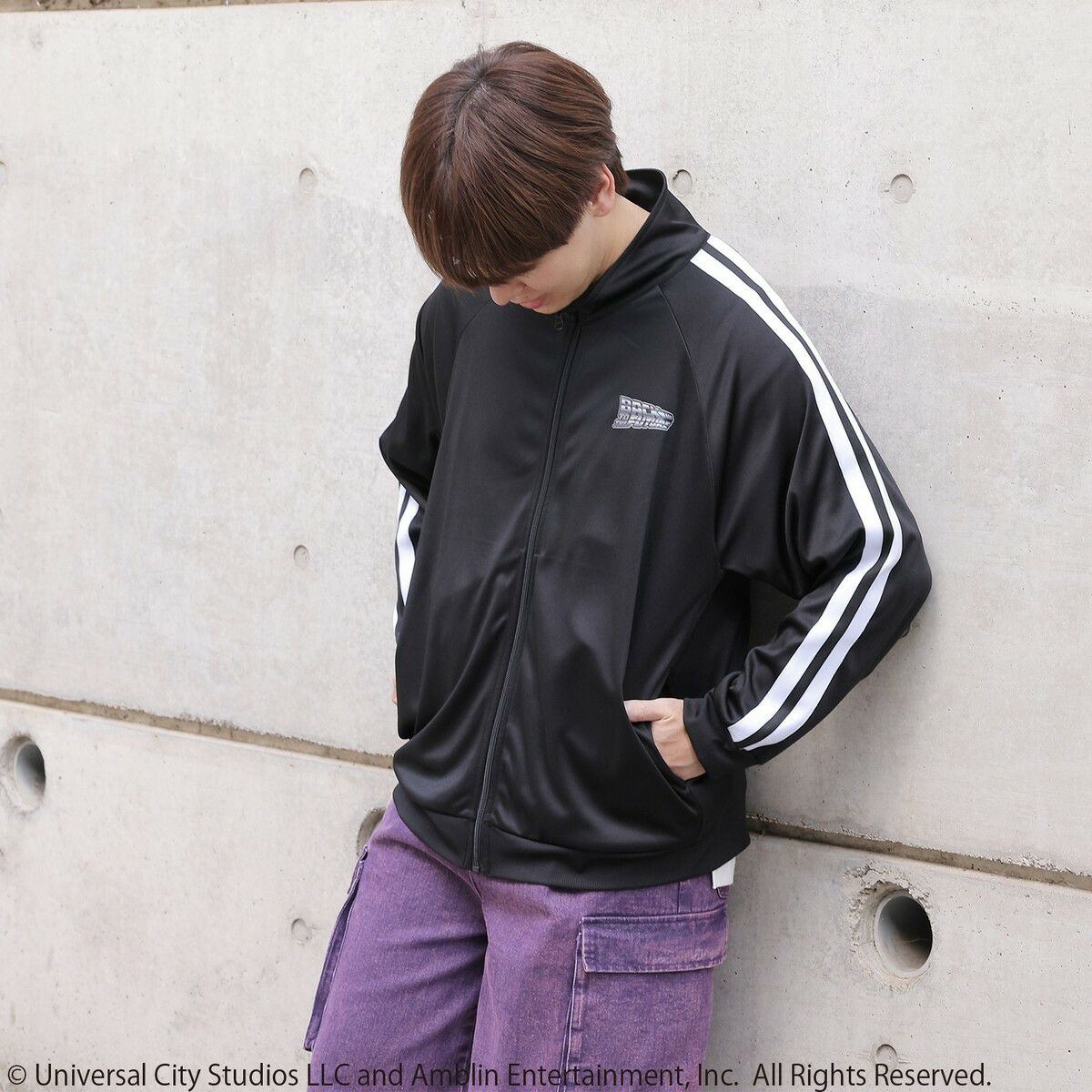 映画『バック・トゥ・ザ・フューチャー』トラックジャケット(PONEYCOMB TOKYO)