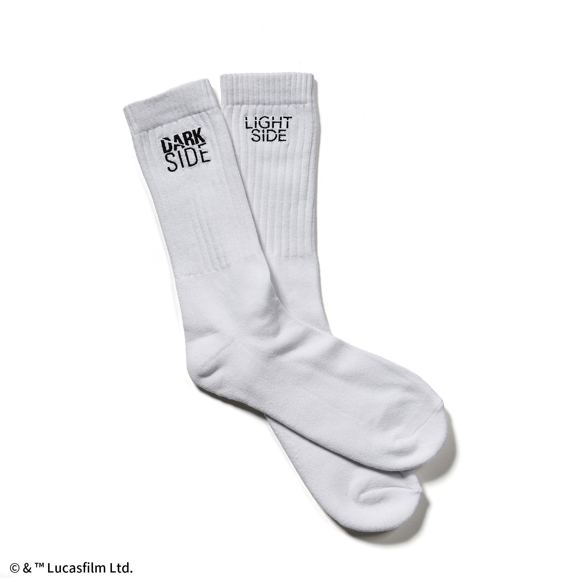 映画『スター・ウォーズ』 オリジナルソックス LIGHTSIDE&DARKSIDE