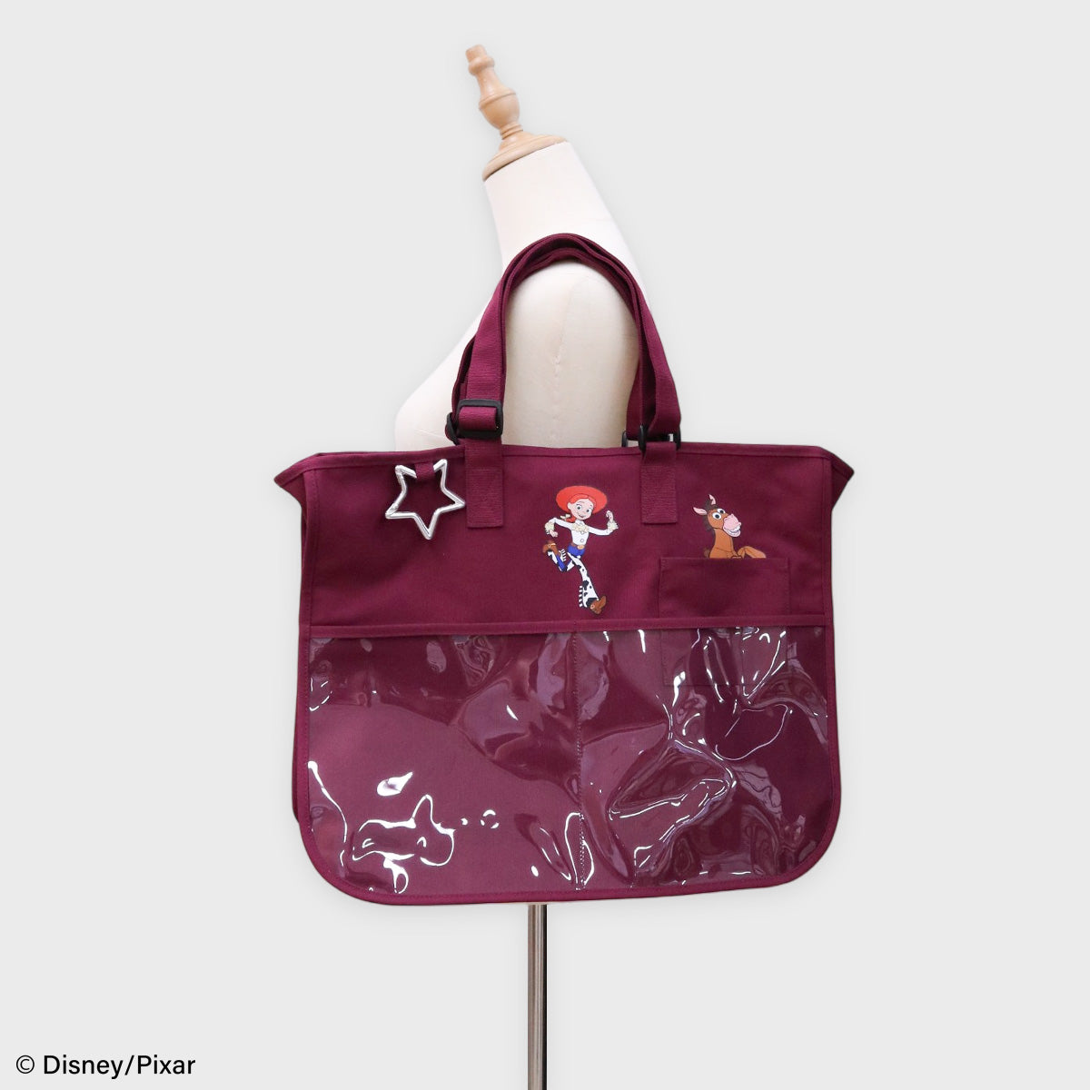 【ディズニー】映画『トイ・ストーリー』ジェシー&ブルズアイ マルチポケットトートバッグ