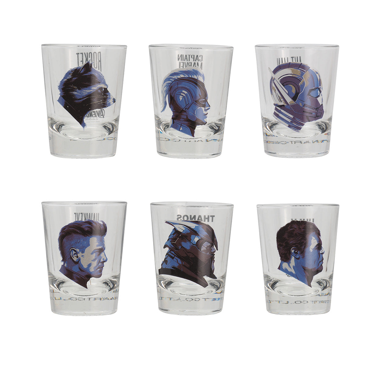 【マーベル/MARVEL】 フェイスVer. ミニタンブラー 50cc 6種セット