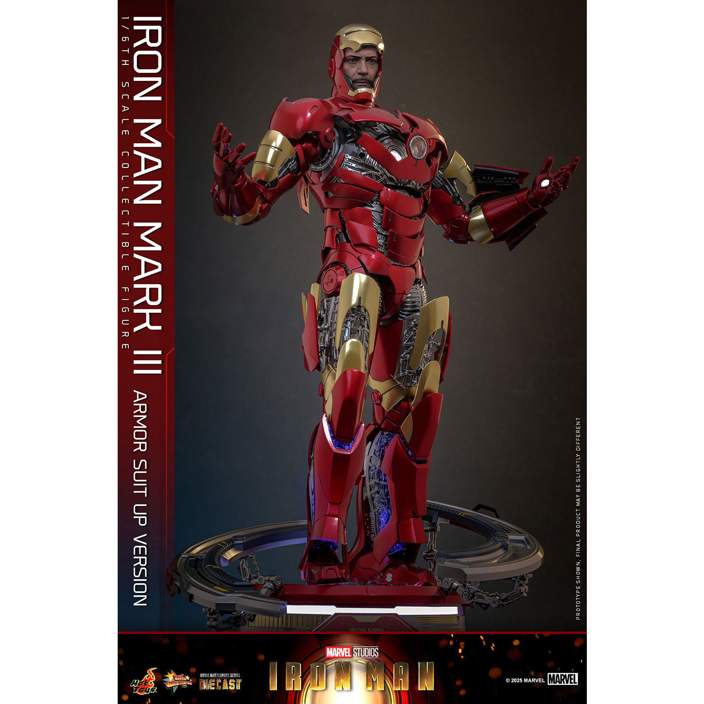 【マーベル/MARVEL】 アイアンマン・マーク3(アーマー・スーツアップ版) 1/6スケール フィギュア
