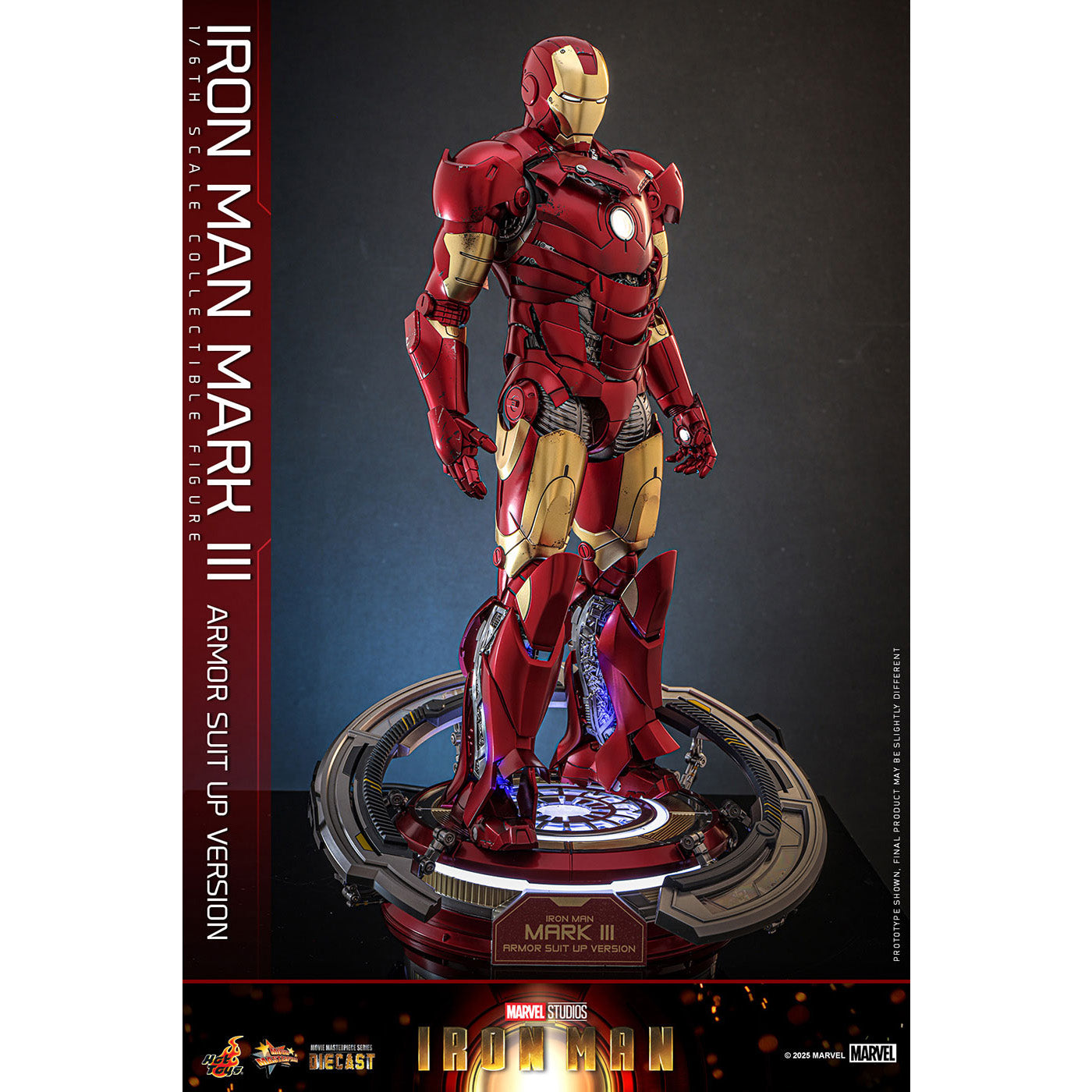 【マーベル/MARVEL】 アイアンマン・マーク3(アーマー・スーツアップ版) 1/6スケール フィギュア