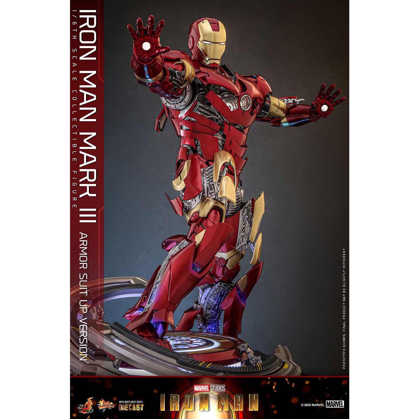 【マーベル/MARVEL】 アイアンマン・マーク3(アーマー・スーツアップ版) 1/6スケール フィギュア