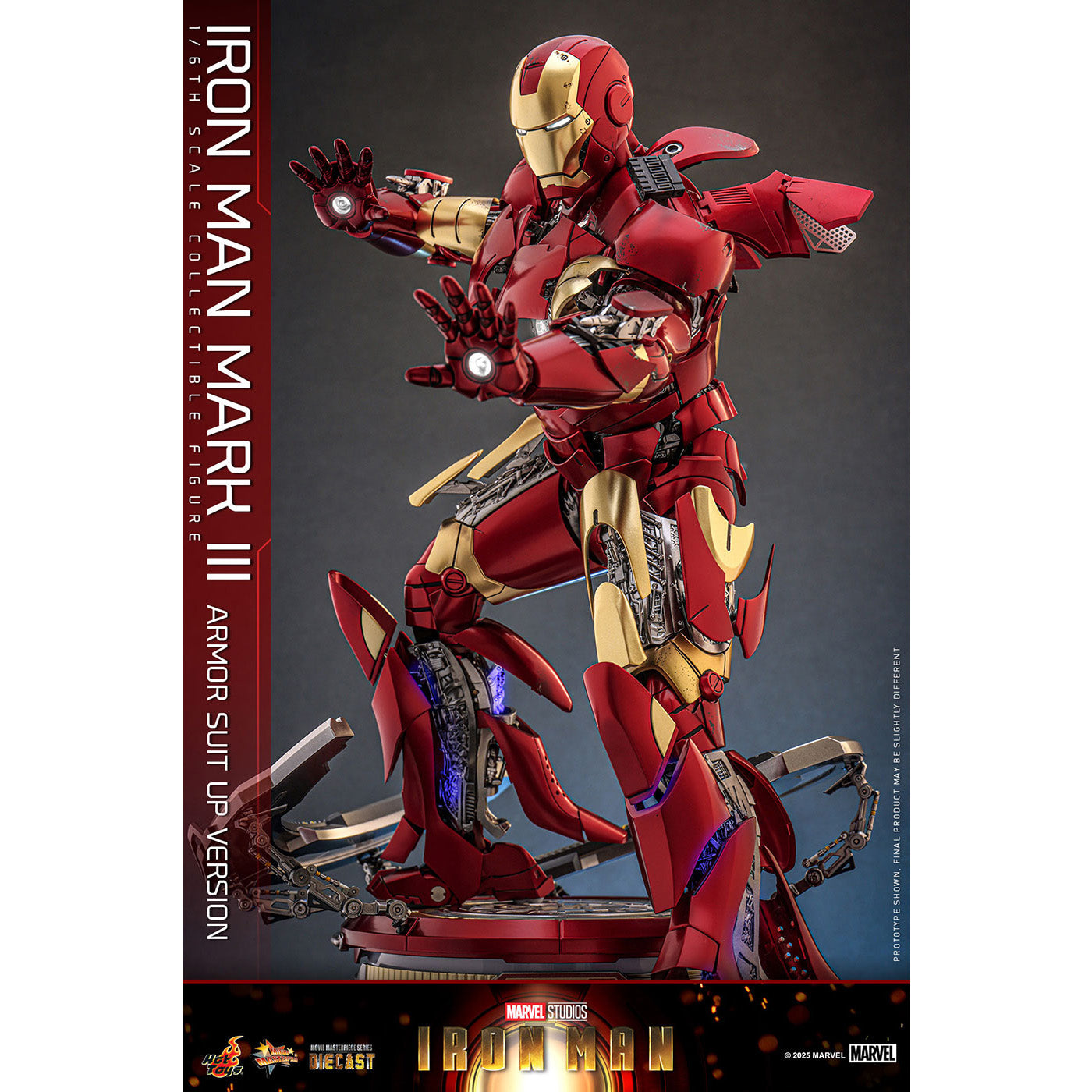 【マーベル/MARVEL】 アイアンマン・マーク3(アーマー・スーツアップ版) 1/6スケール フィギュア