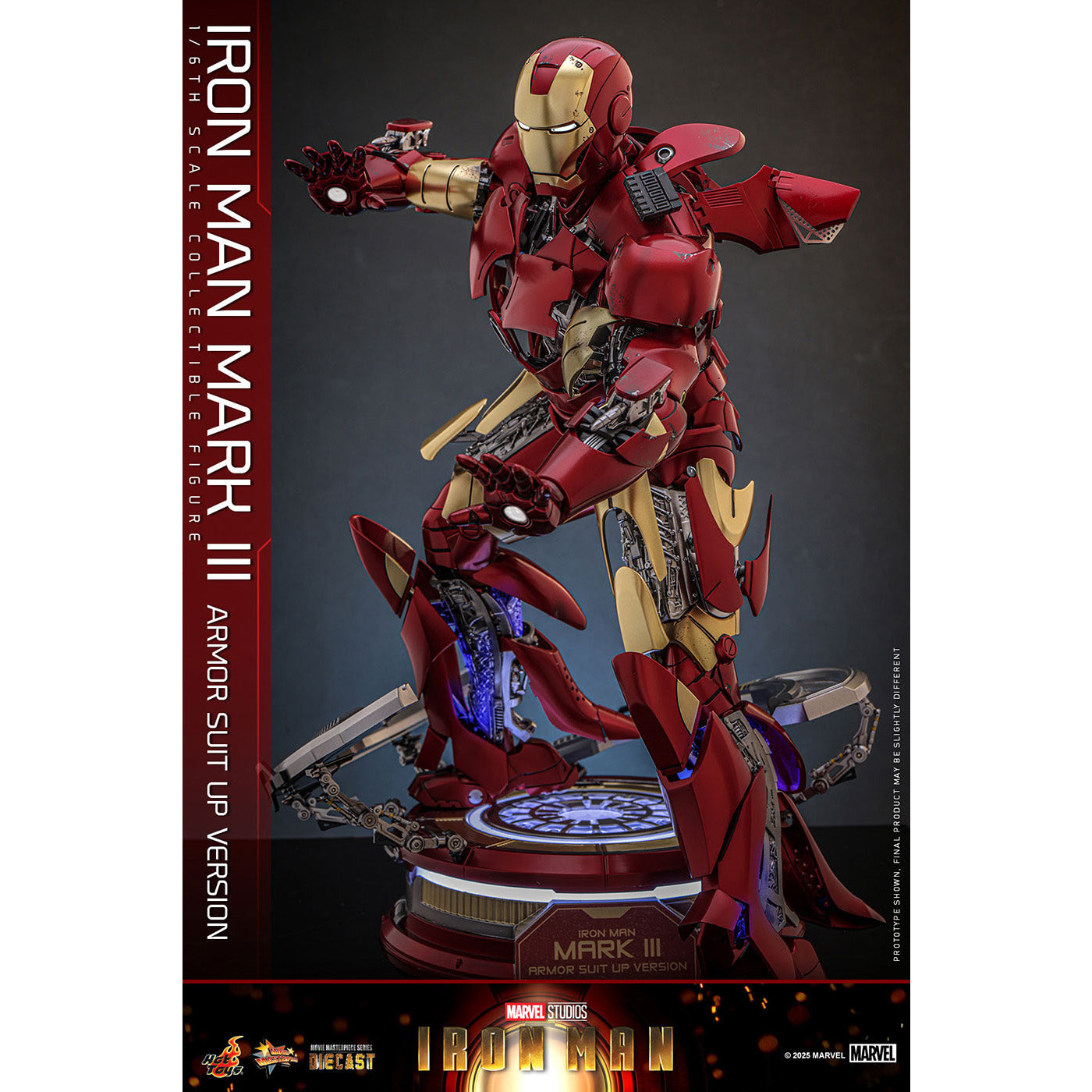 【マーベル/MARVEL】 アイアンマン・マーク3(アーマー・スーツアップ版) 1/6スケール フィギュア