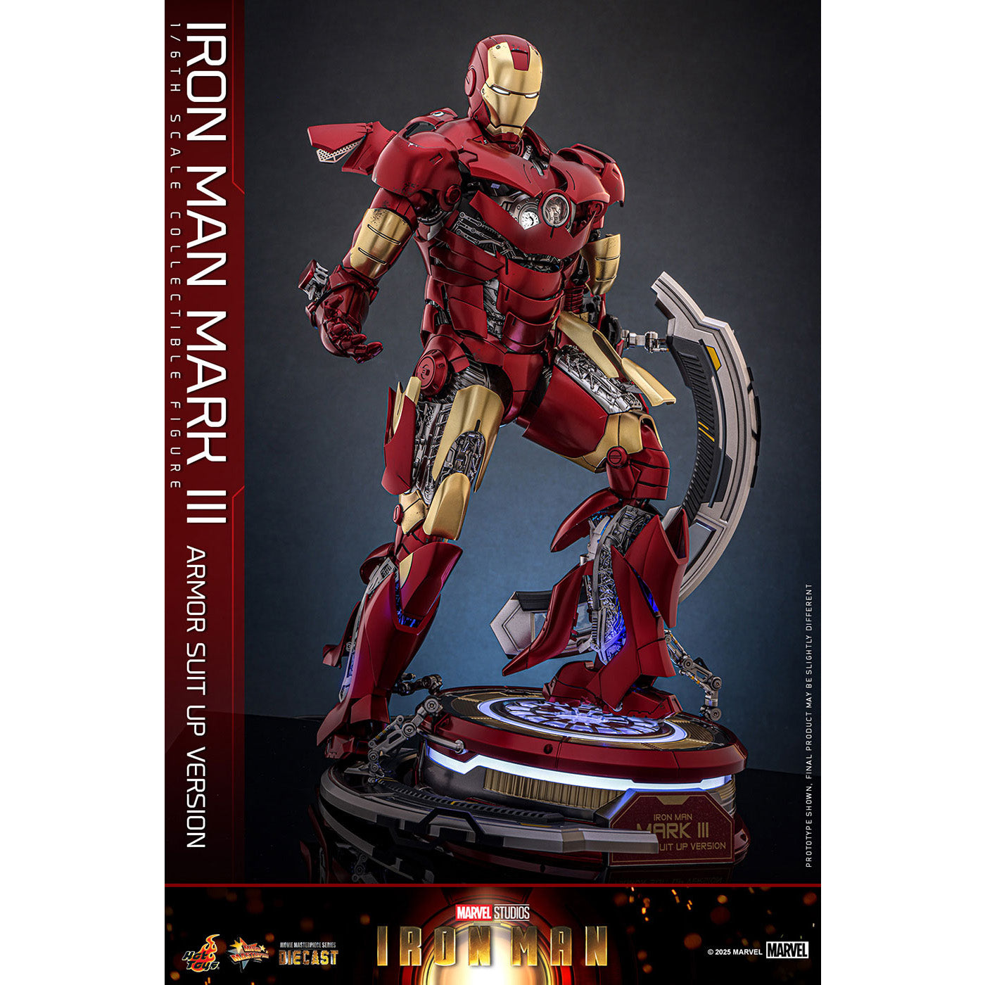 【マーベル/MARVEL】 アイアンマン・マーク3(アーマー・スーツアップ版) 1/6スケール フィギュア