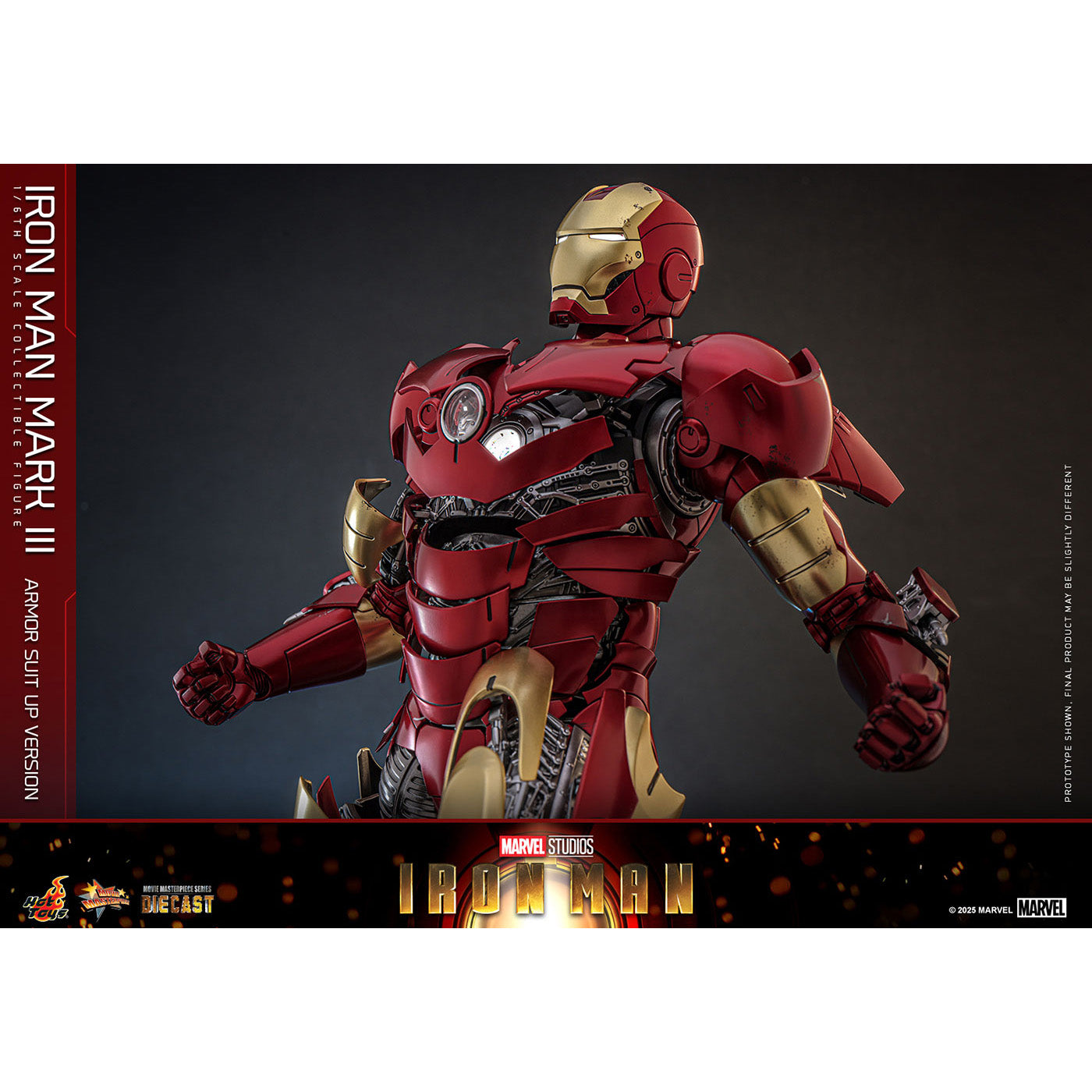 【マーベル/MARVEL】 アイアンマン・マーク3(アーマー・スーツアップ版) 1/6スケール フィギュア