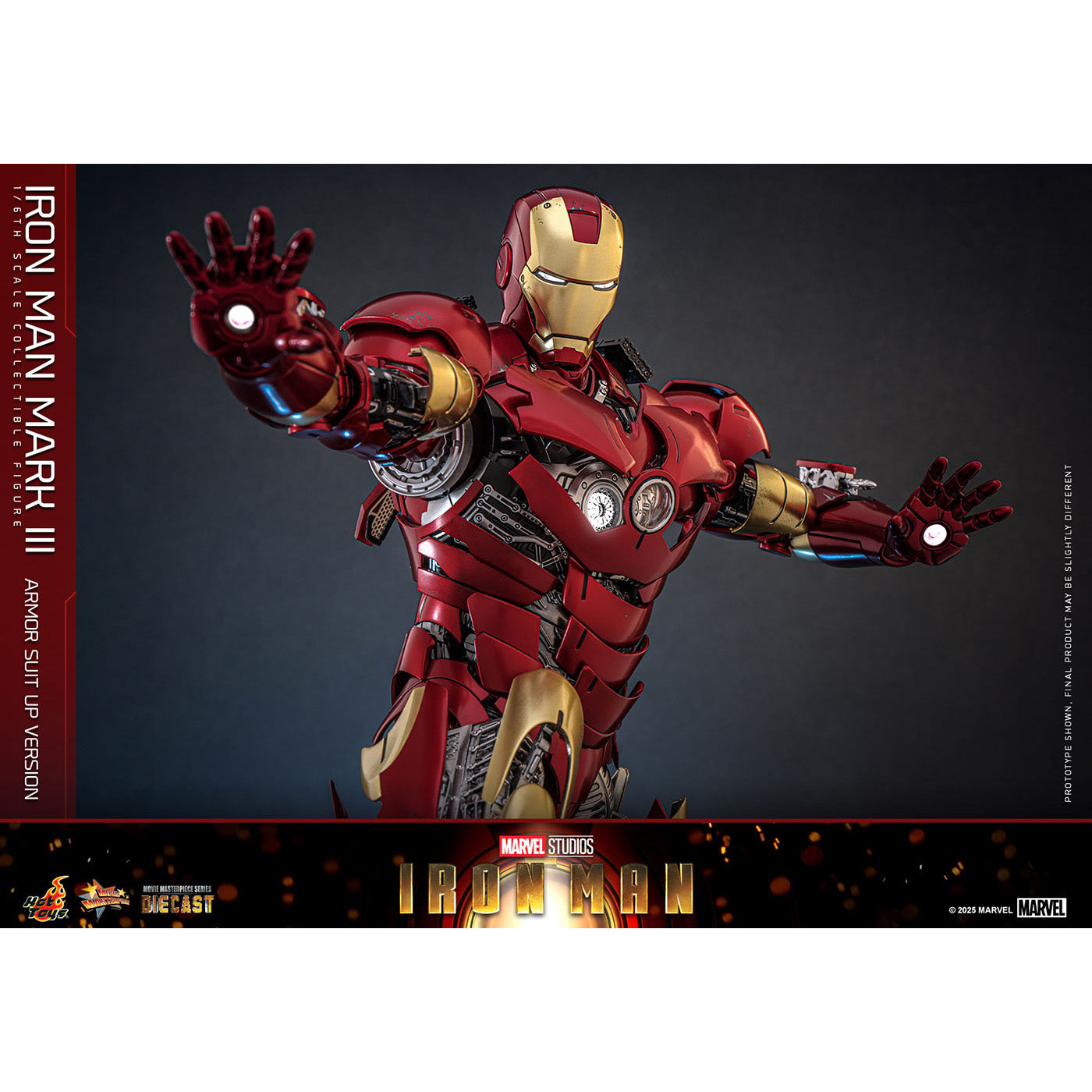 【マーベル/MARVEL】 アイアンマン・マーク3(アーマー・スーツアップ版) 1/6スケール フィギュア