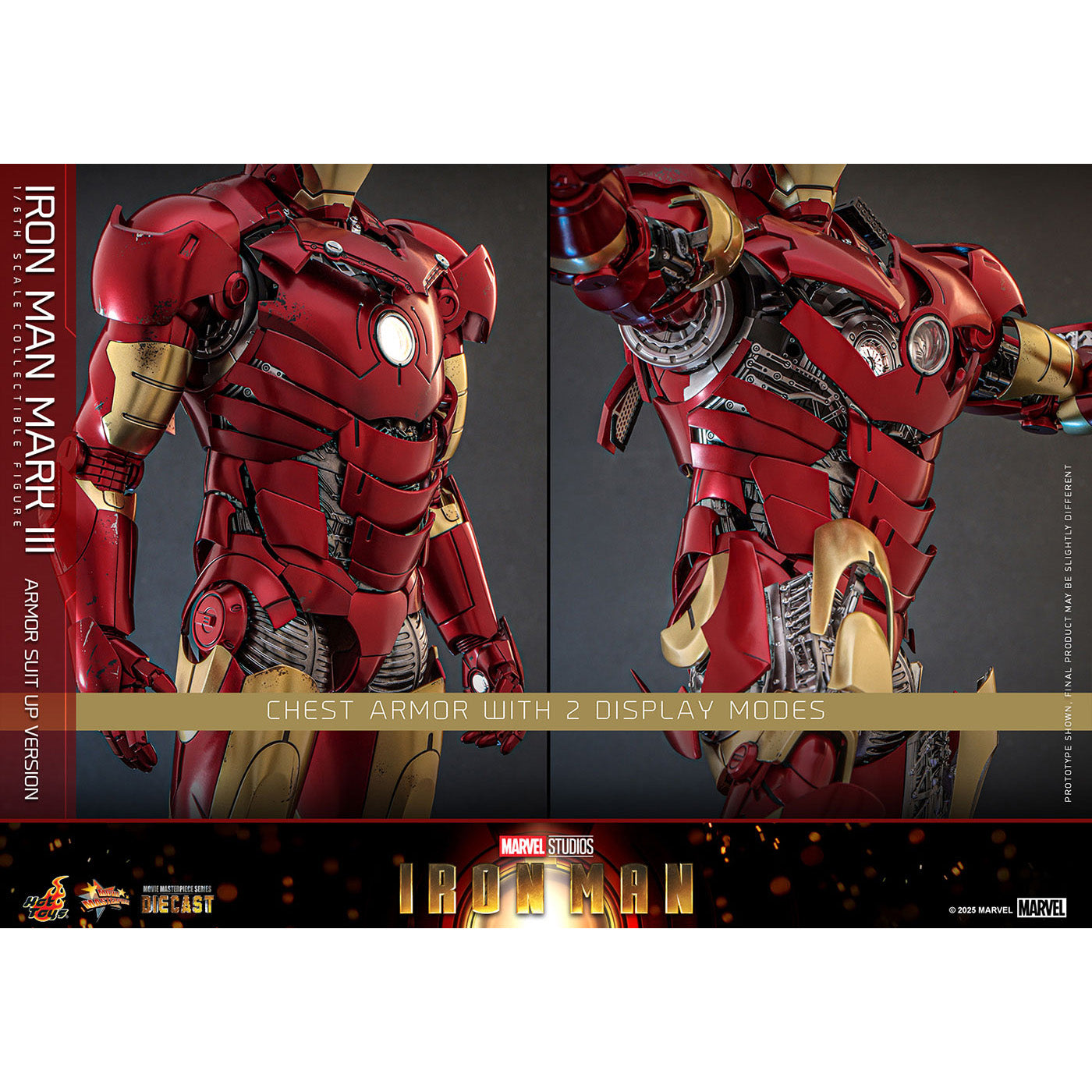 【マーベル/MARVEL】 アイアンマン・マーク3(アーマー・スーツアップ版) 1/6スケール フィギュア