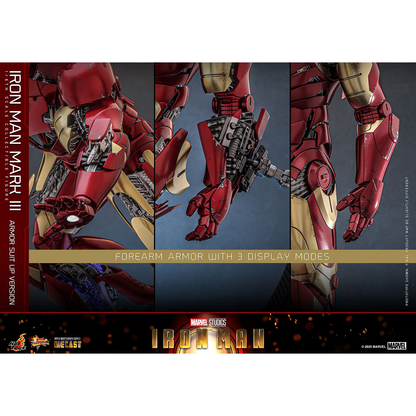 【マーベル/MARVEL】 アイアンマン・マーク3(アーマー・スーツアップ版) 1/6スケール フィギュア