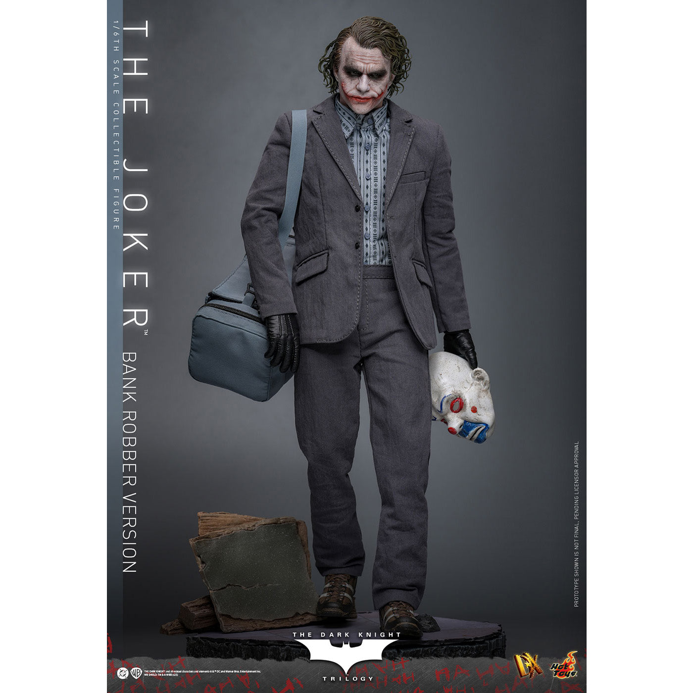 【DCコミックス】 映画 『ダークナイト・トリロジー』 ジョーカー(銀行強盗) 1/6スケールフィギュア