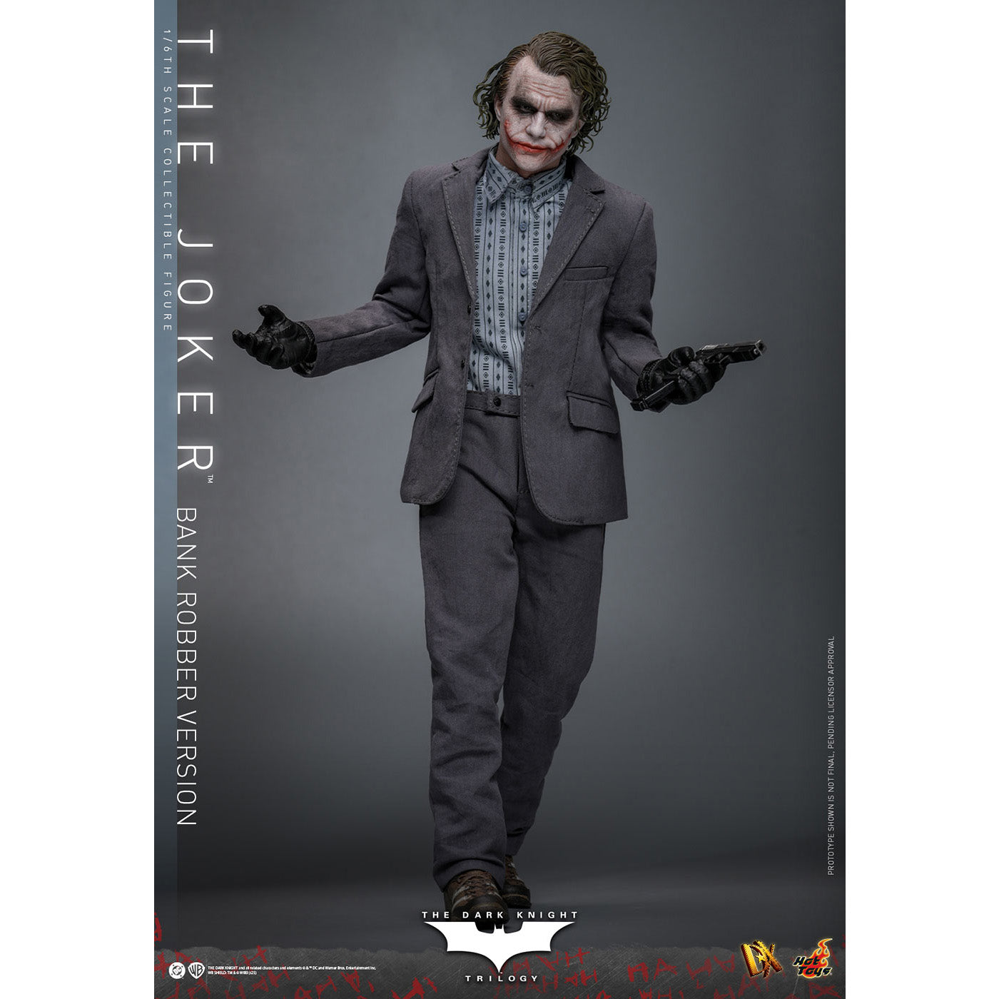 【DCコミックス】 映画 『ダークナイト・トリロジー』 ジョーカー(銀行強盗) 1/6スケールフィギュア