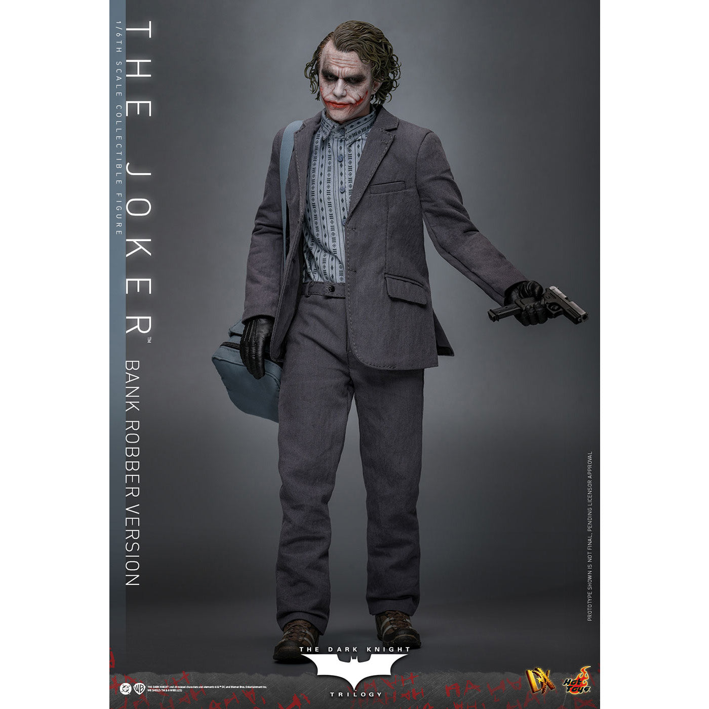 【DCコミックス】 映画 『ダークナイト・トリロジー』 ジョーカー(銀行強盗) 1/6スケールフィギュア