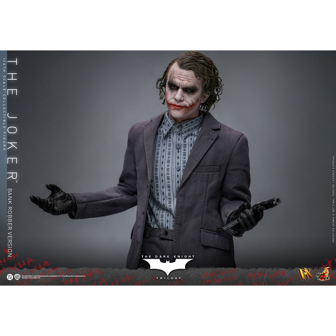 【DCコミックス】 映画 『ダークナイト・トリロジー』 ジョーカー(銀行強盗) 1/6スケールフィギュア