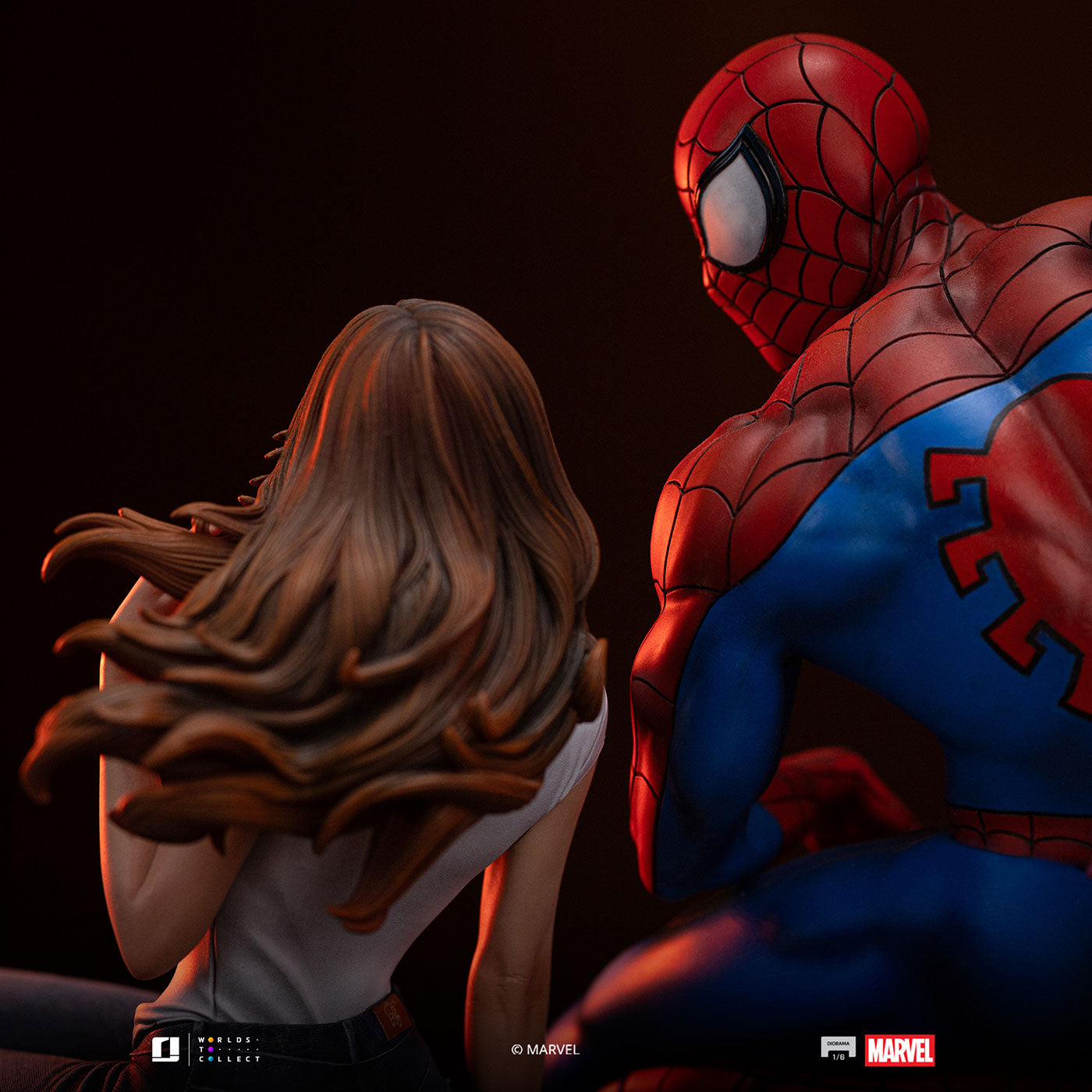 【マーベル/MARVEL】 スパイダーマン&M 1/6スケール フィギュア